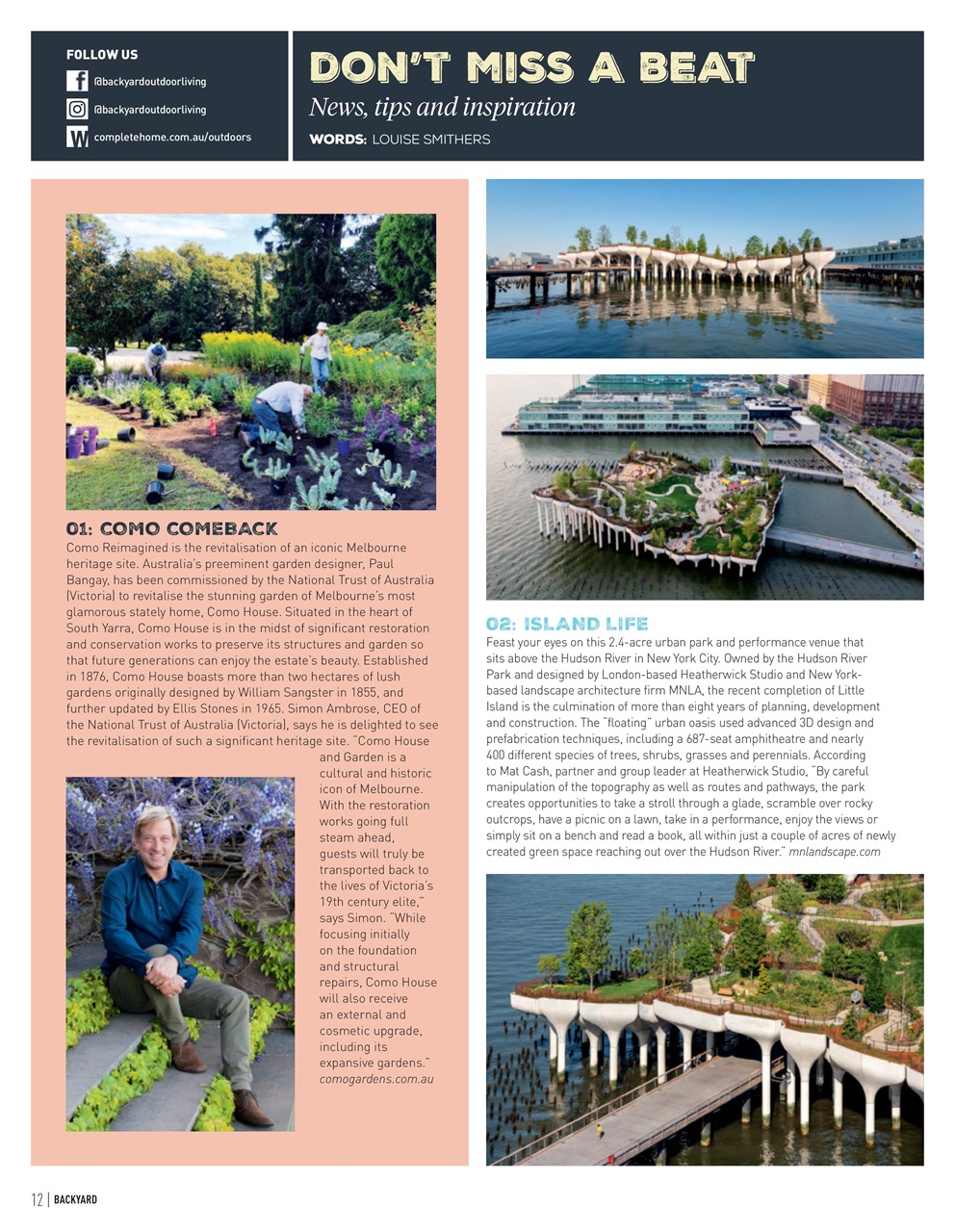 Backyard & Outdoor Living Preview Pages