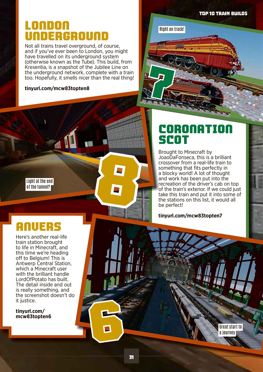 Minecraft World Preview Pages