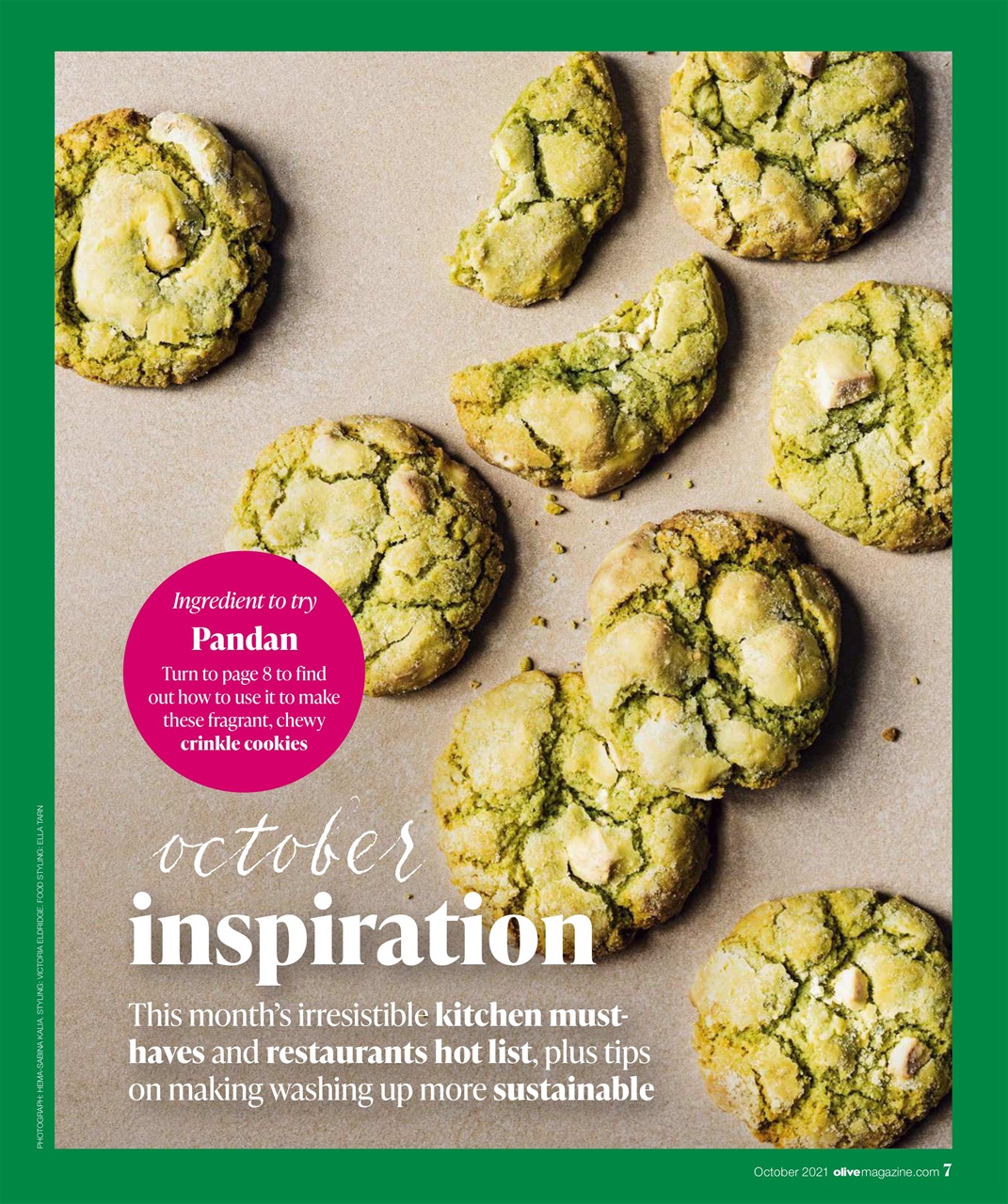 Olive Magazine Preview Pages