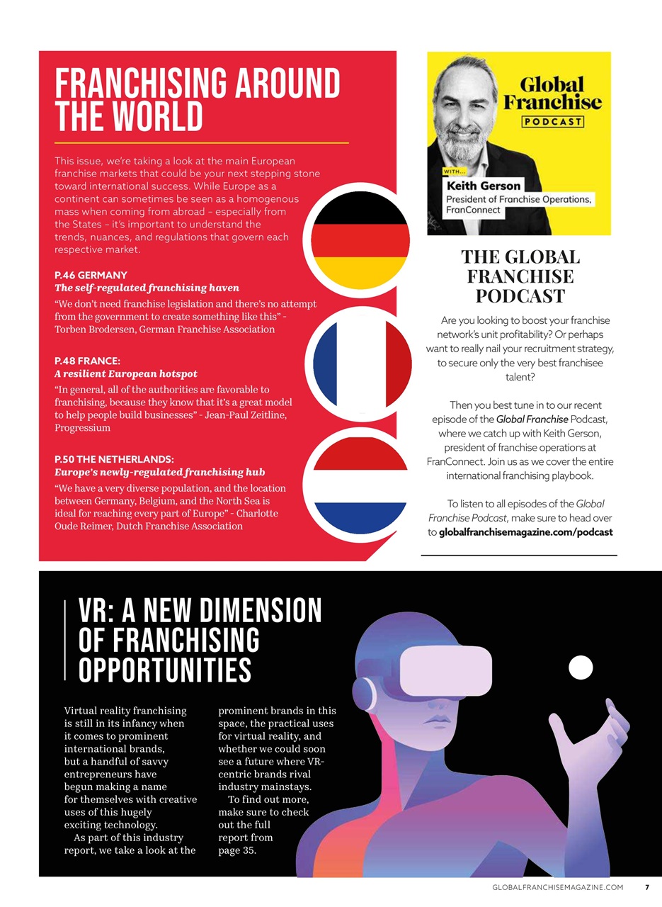 Global Franchise Preview Pages