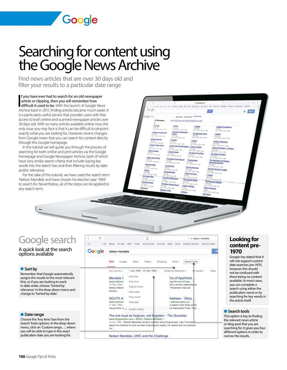 Technology Bookazine Preview Pages