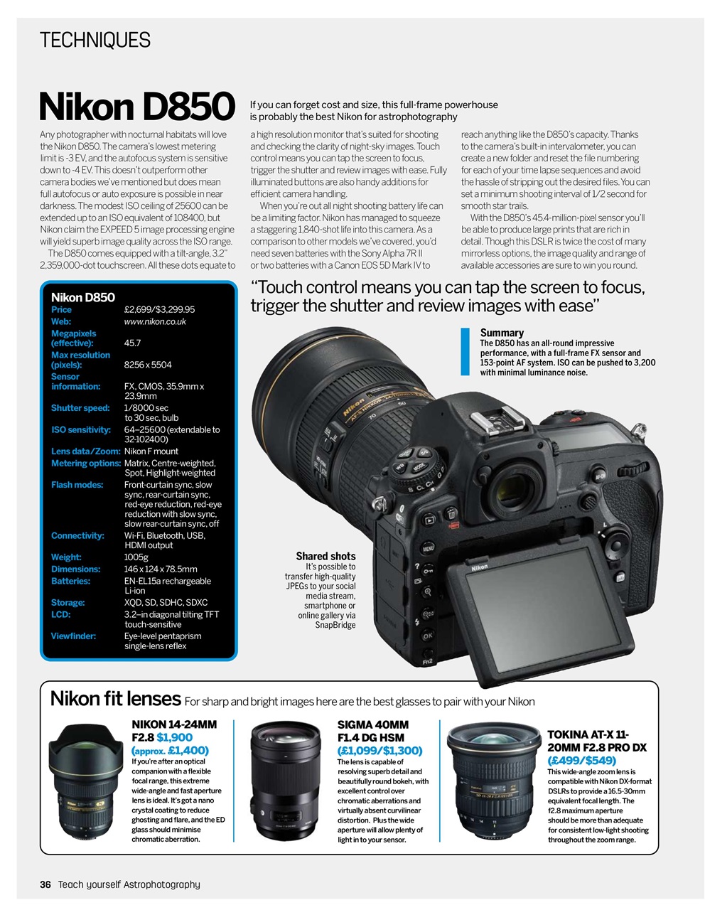 Photography Bookazine Preview Pages