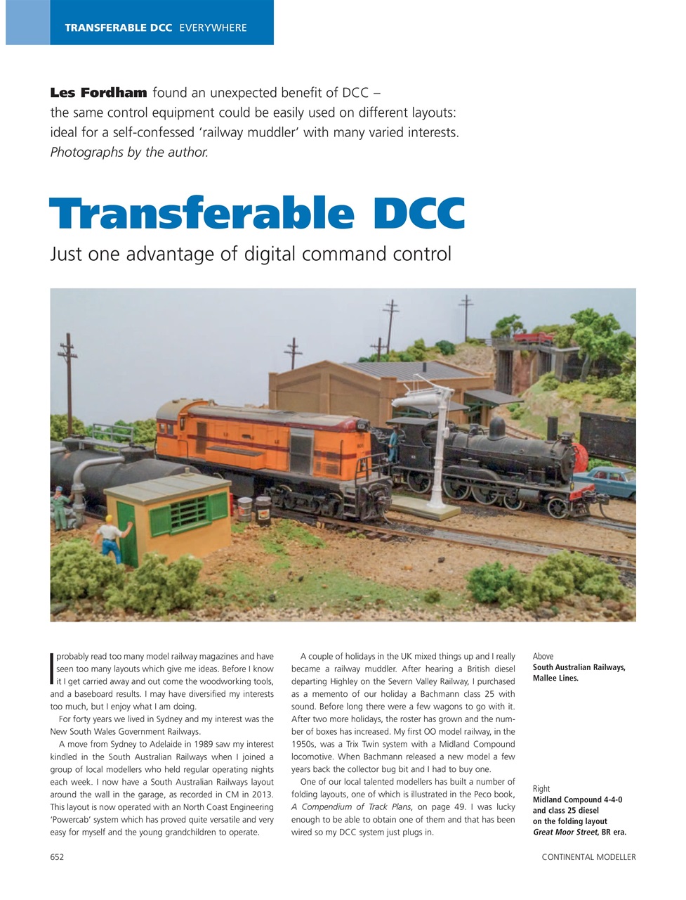 Continental Modeller Preview Pages