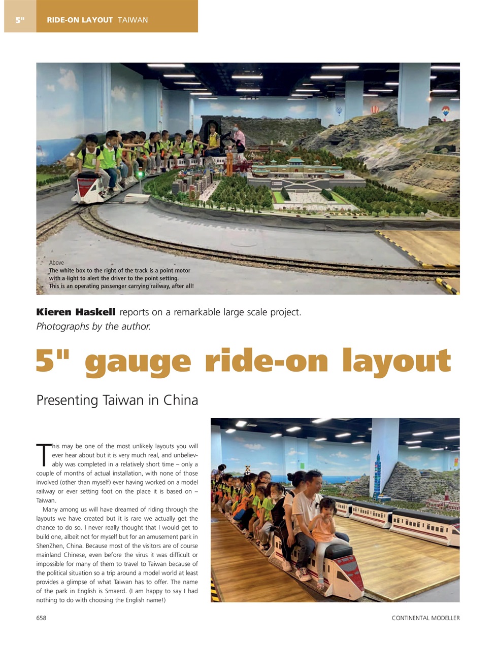 Continental Modeller Preview Pages