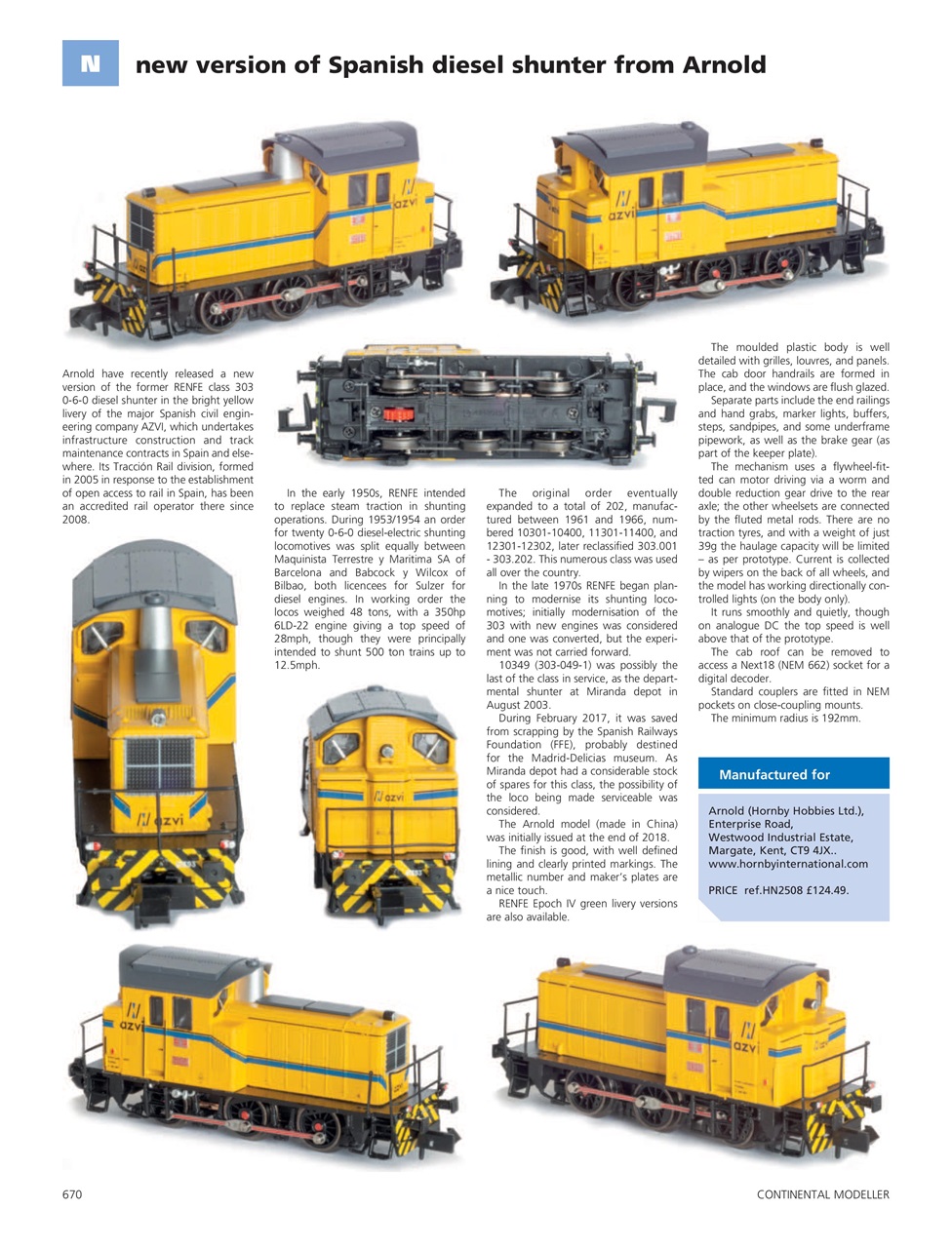 Continental Modeller Preview Pages
