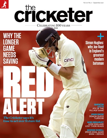 The Cricketer Magazine issue September 2021