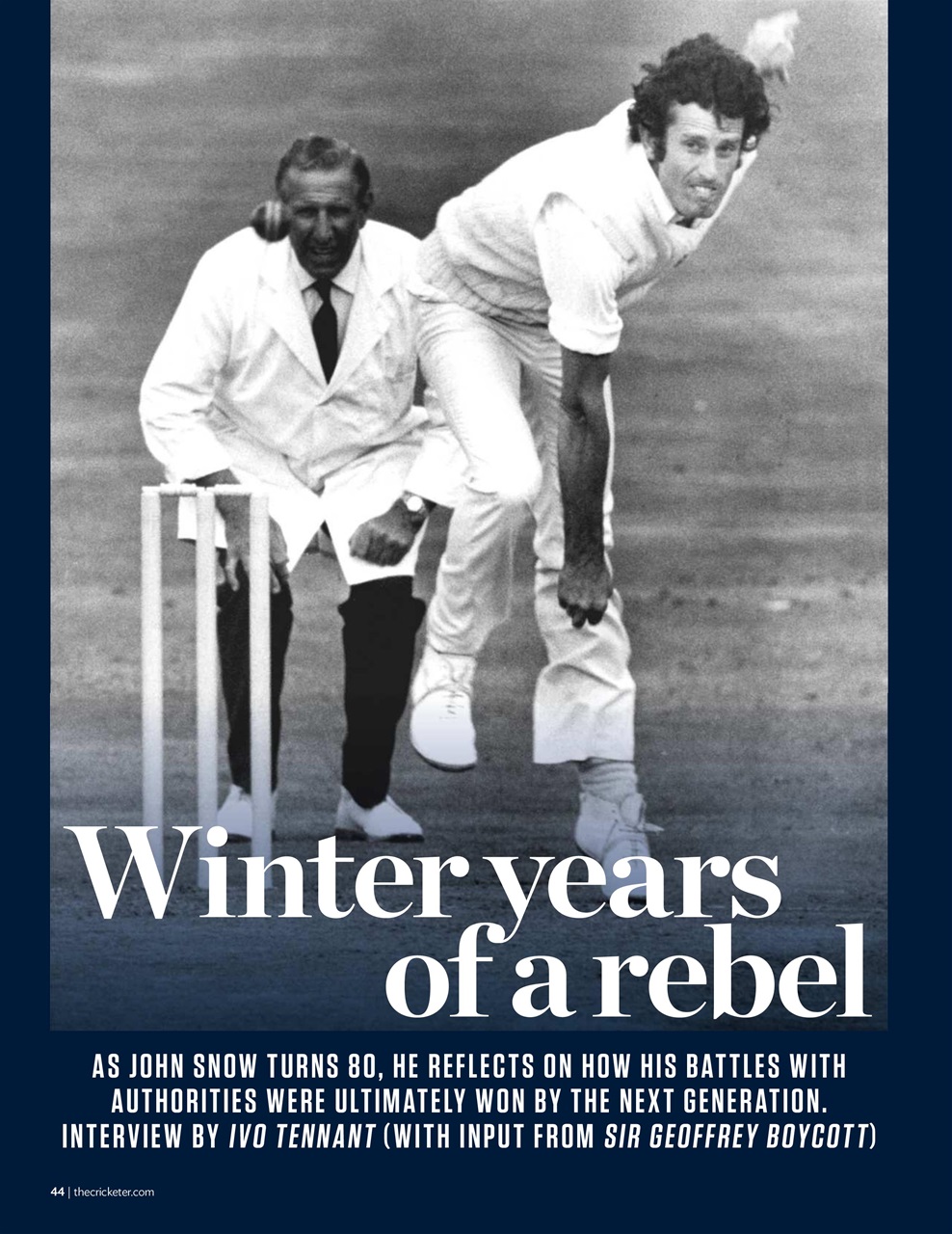 The Cricketer Magazine Preview Pages