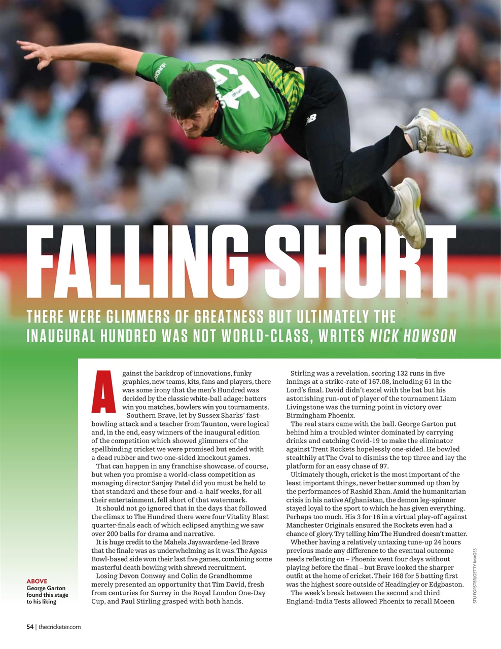 The Cricketer Magazine Preview Pages