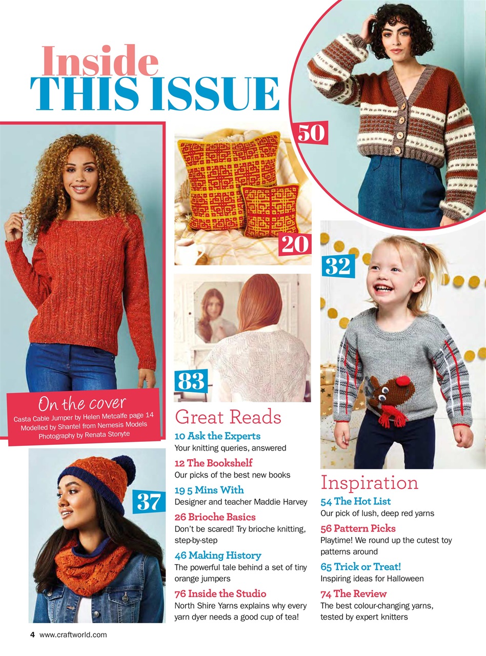 Knit Now Preview Pages