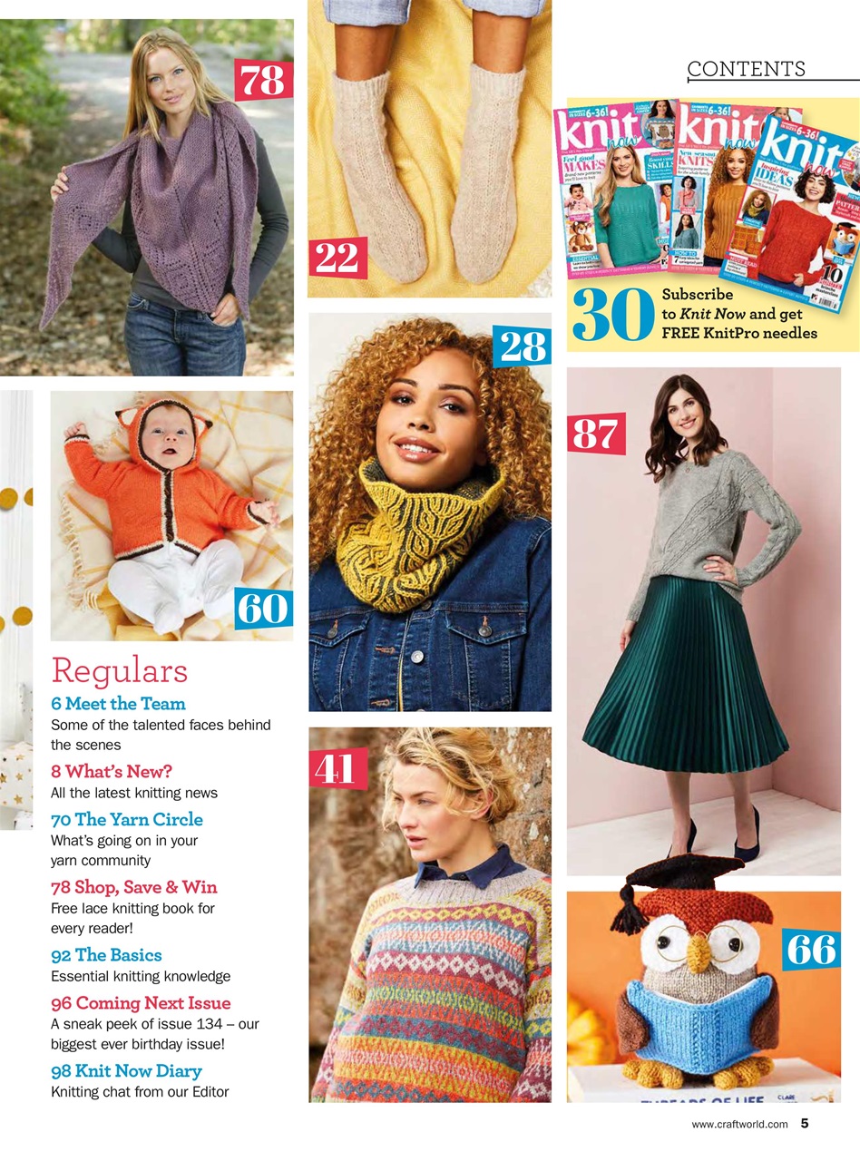 Knit Now Preview Pages