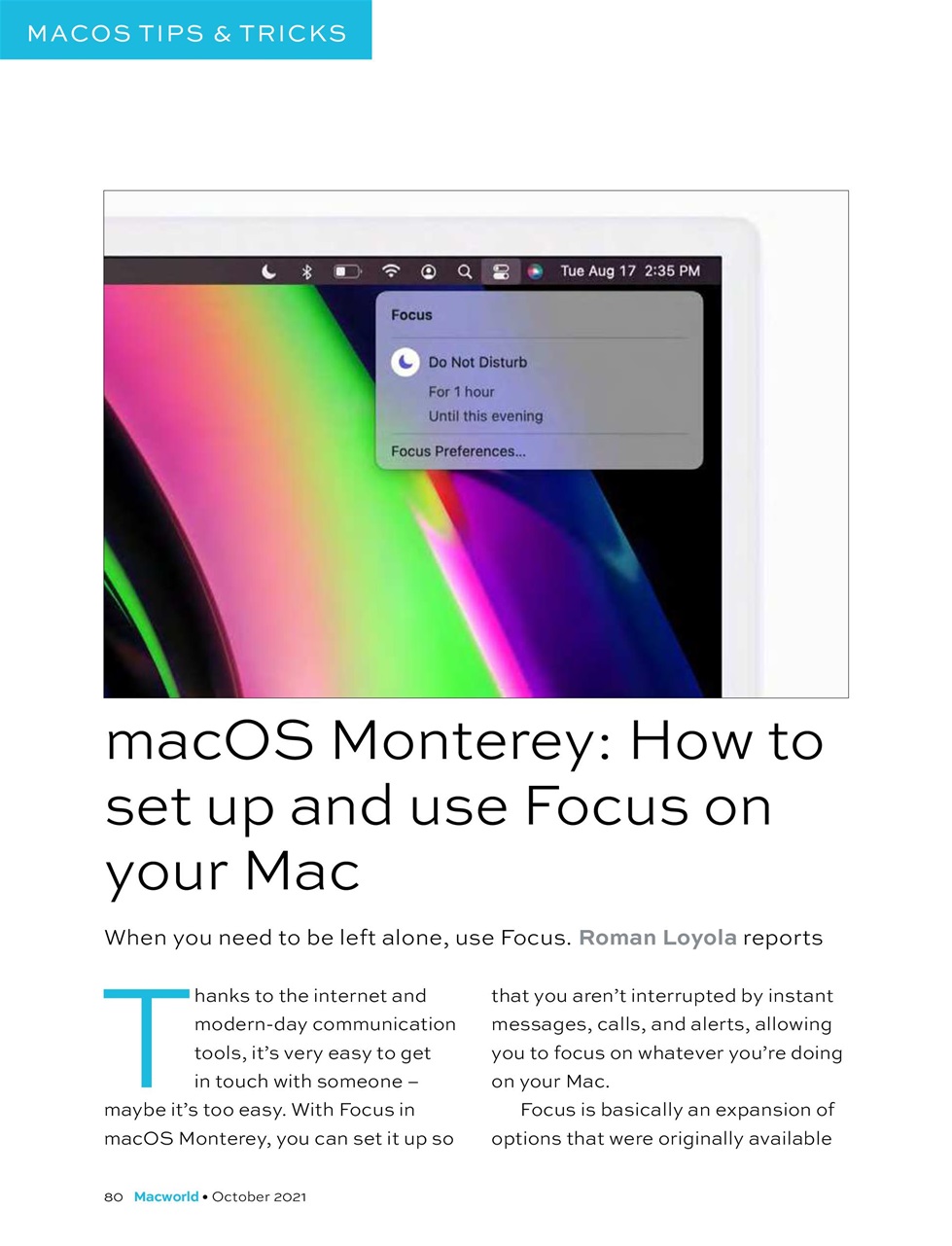 Macworld Preview Pages