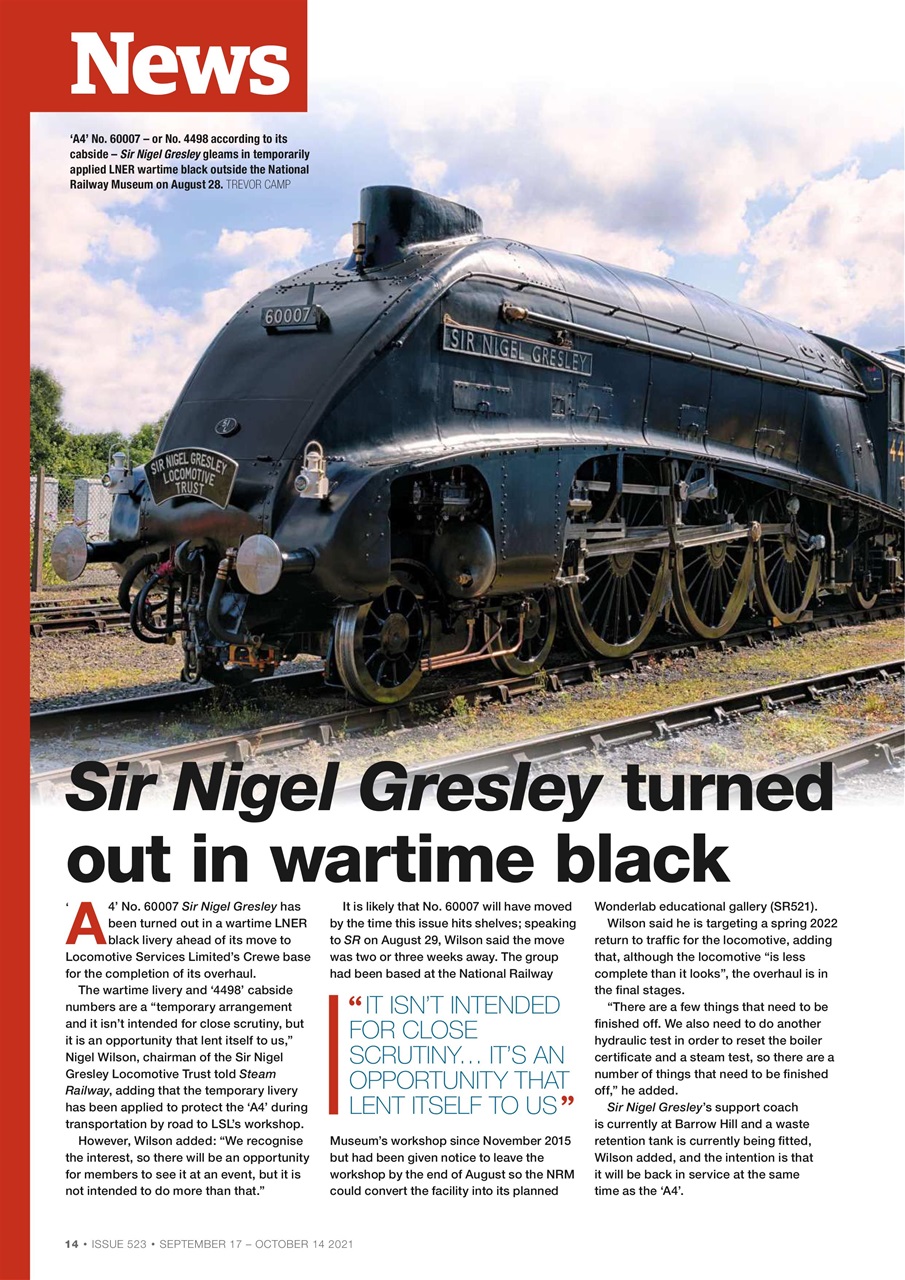 Steam Railway Preview Pages