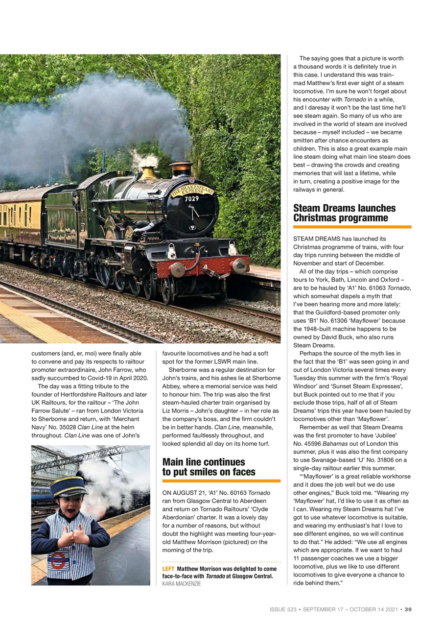 Steam Railway Preview Pages