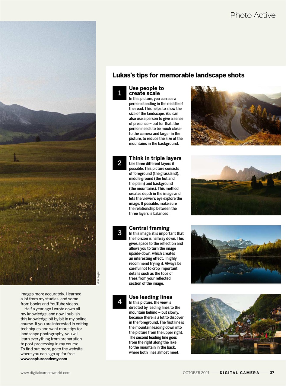 Digital Camera Magazine Preview Pages
