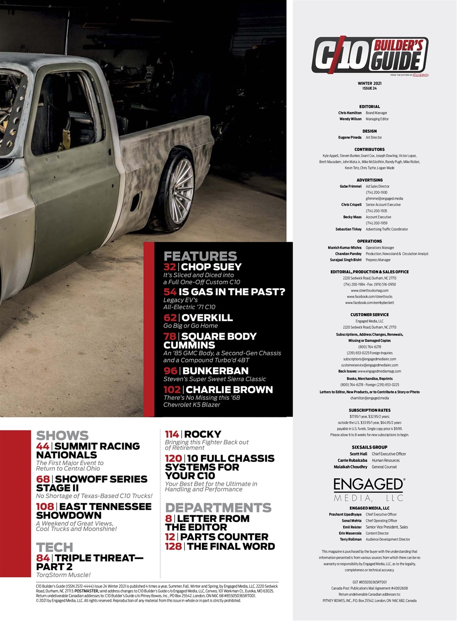 C10 Builder's Guide Preview Pages