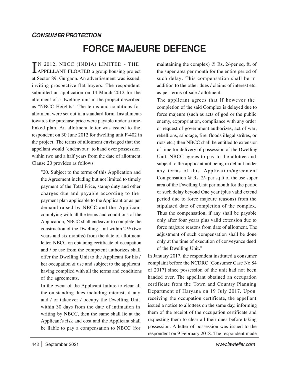 Lawteller – A Legal Awareness Magazine Preview Pages