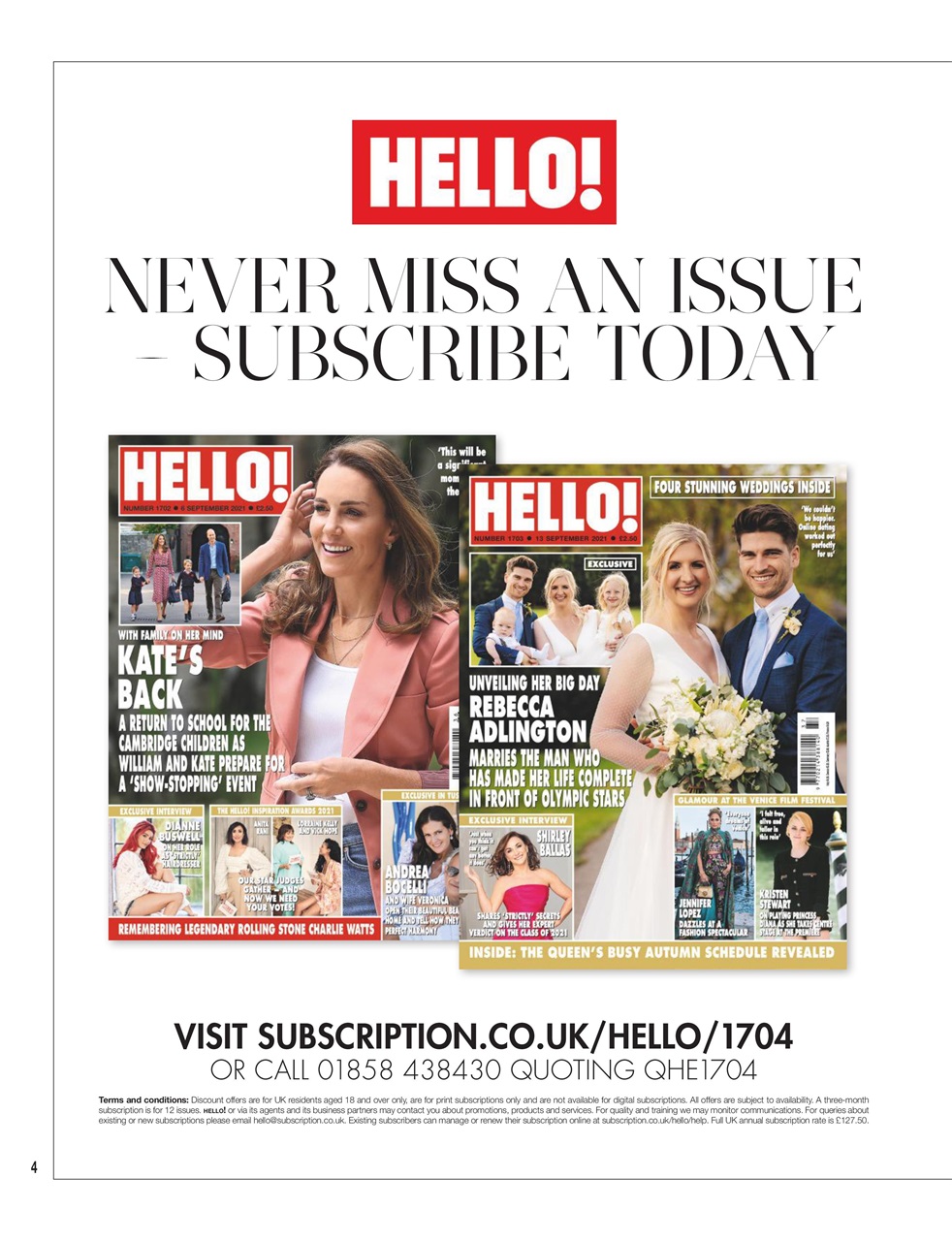 Hello! Magazine Preview Pages