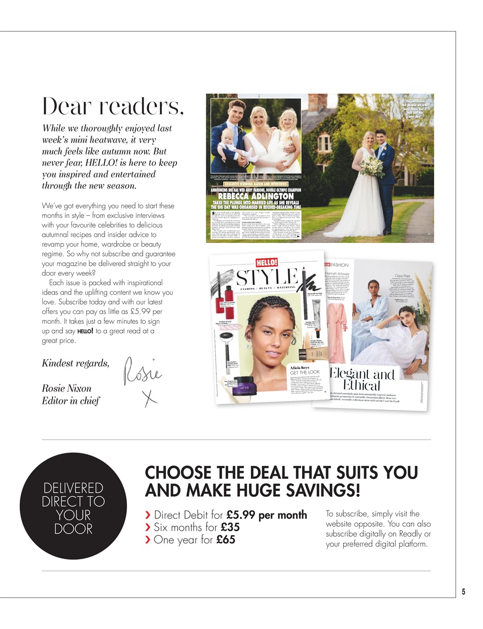 Hello! Magazine Preview Pages