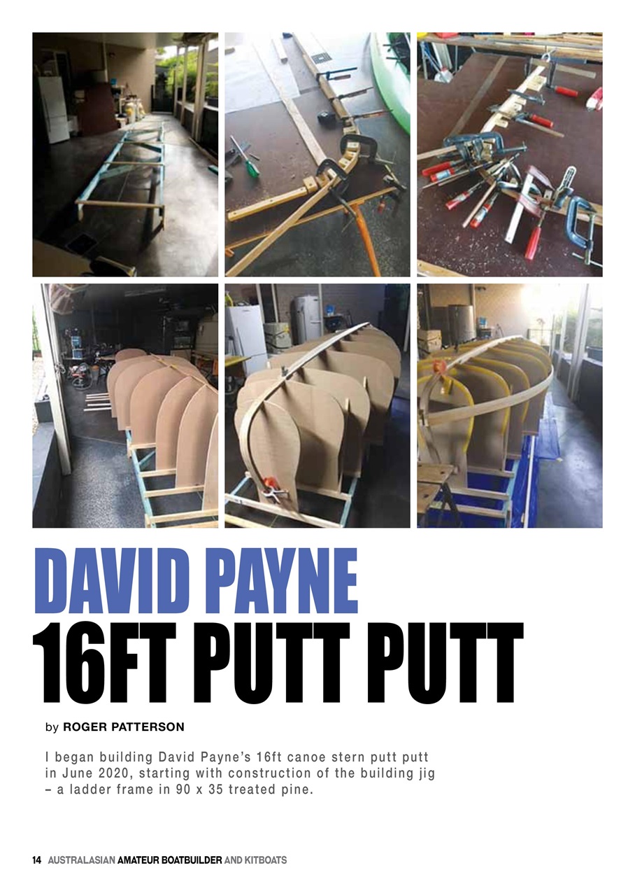 Australian Amateur Boat Builder Preview Pages