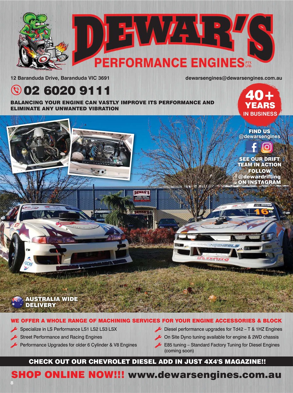 JUST PARTS Preview Pages