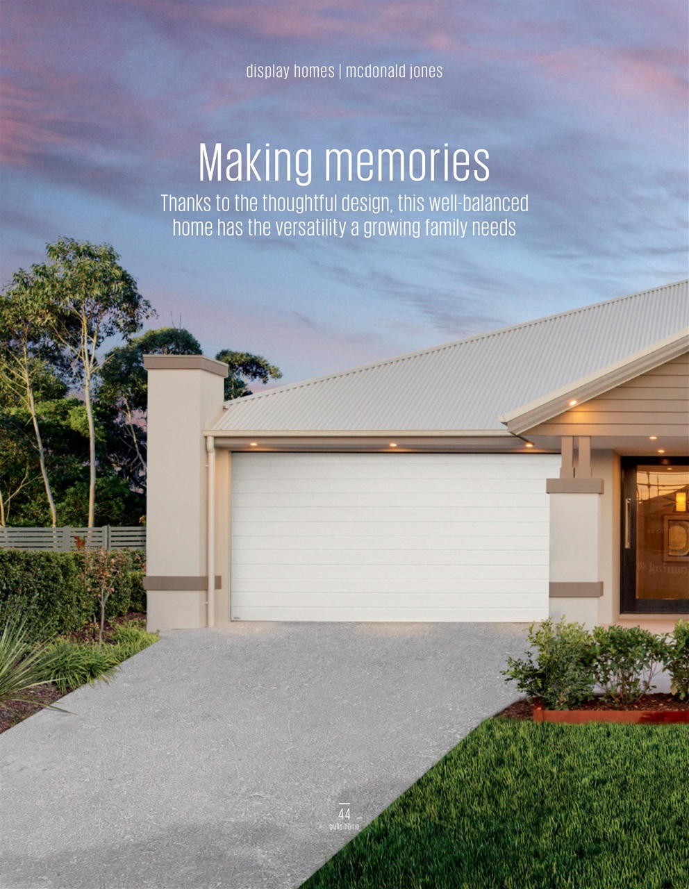 Build Home Preview Pages