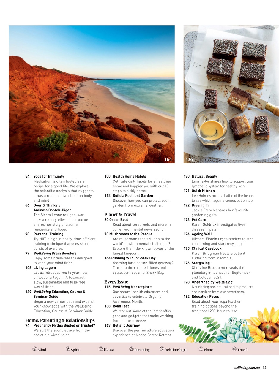 WellBeing Preview Pages