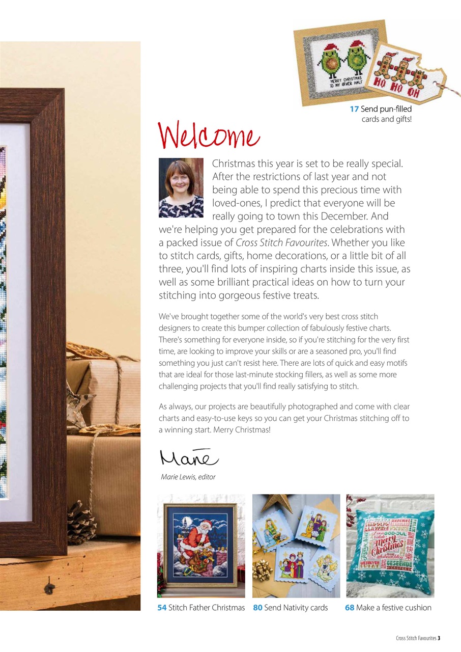 Cross Stitch Favourites Preview Pages