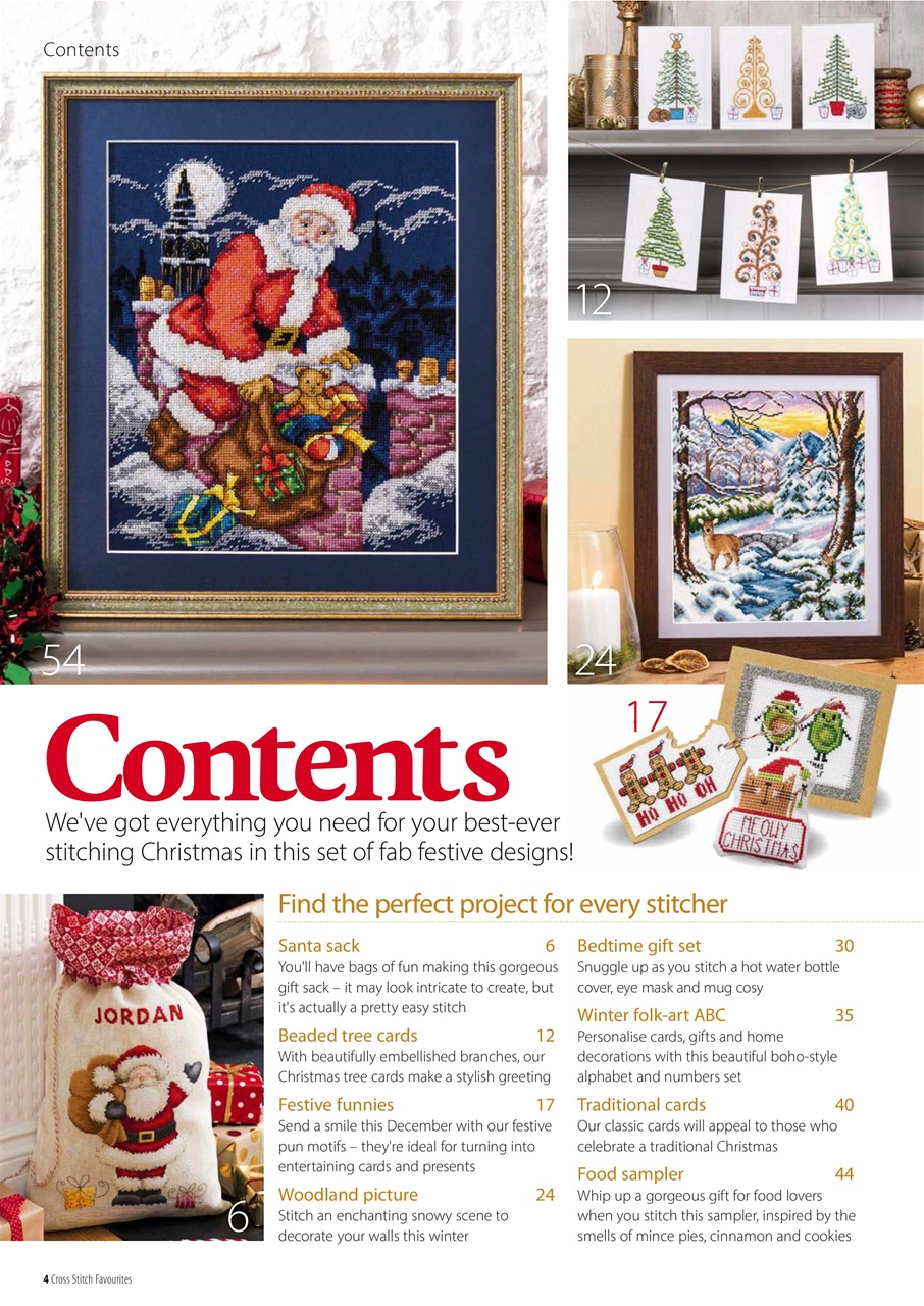 Cross Stitch Favourites Preview Pages