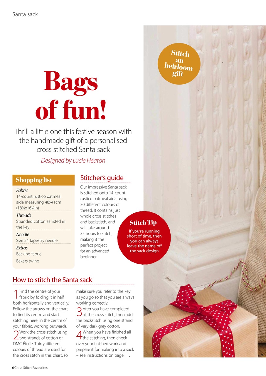 Cross Stitch Favourites Preview Pages