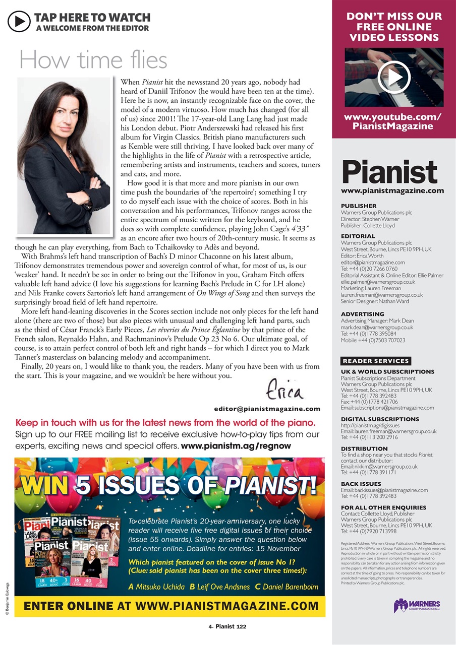 Pianist Preview Pages