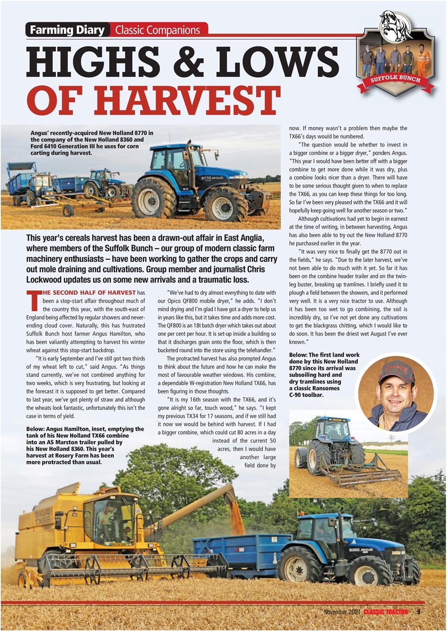 Classic Tractor Preview Pages