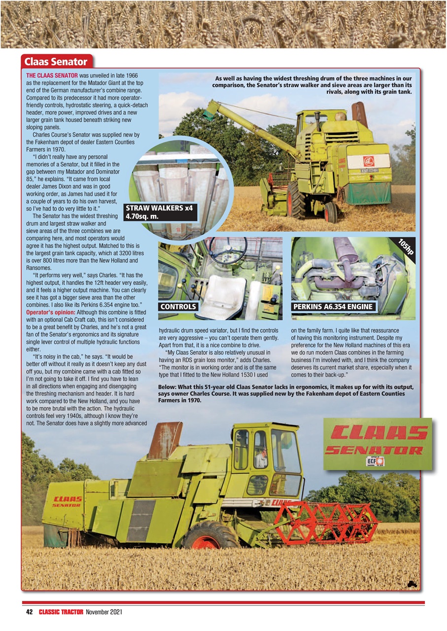 Classic Tractor Preview Pages