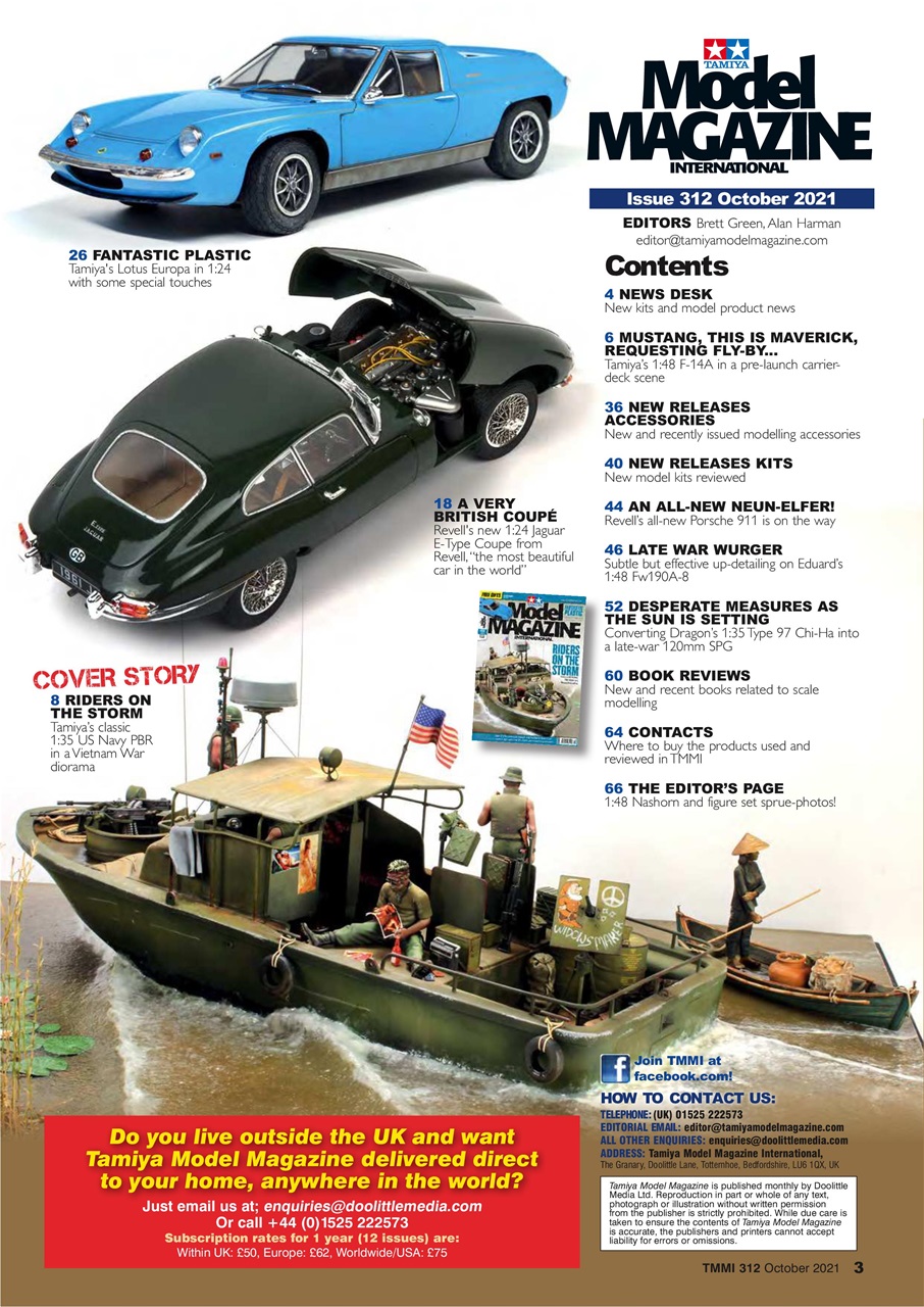 Tamiya Model Magazine Preview Pages