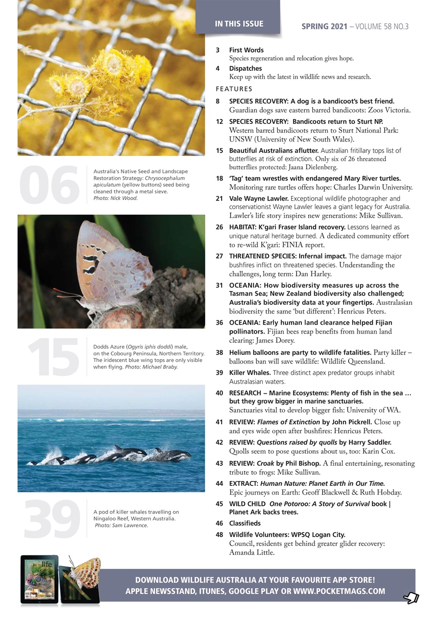 Wildlife Australia Preview Pages