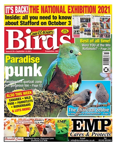 Cage & Aviary Birds issue 15/09/2021