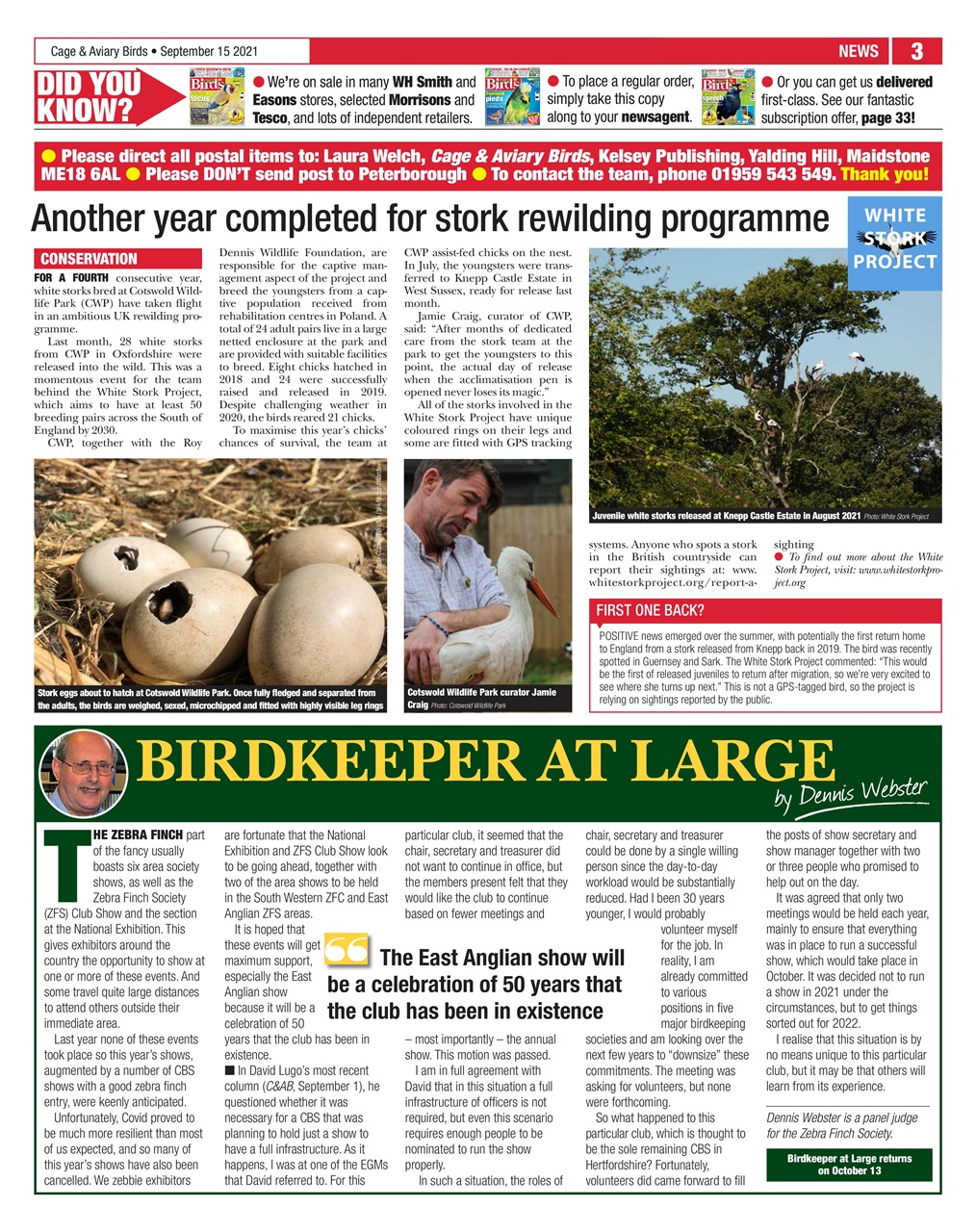 Cage & Aviary Birds Preview Pages