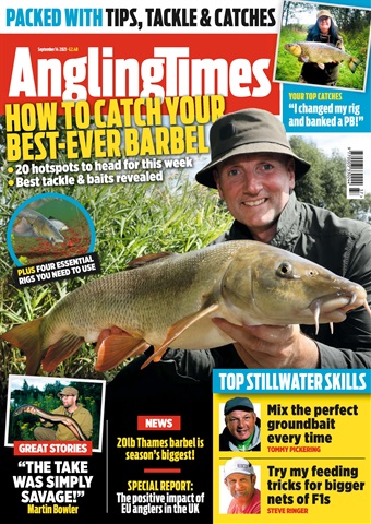 Angling Times issue 14th Sep 2021