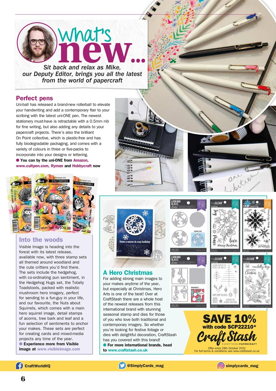 Simply Cards & Papercraft Preview Pages