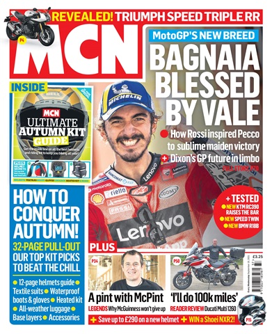 MCN issue Sep 15th 2021