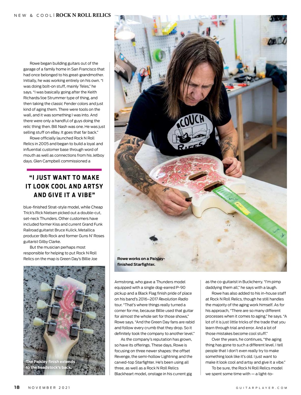 Guitar Player Preview Pages