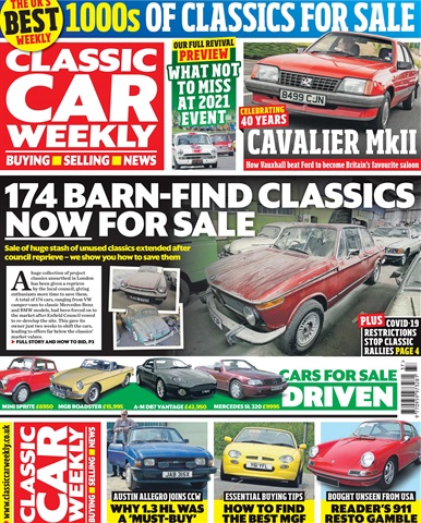 Classic Car Weekly issue 15 September 2021