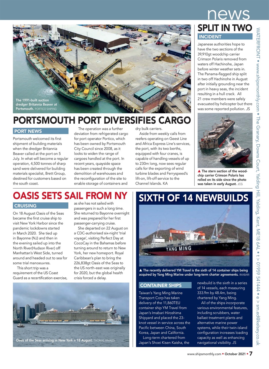 Ships Monthly Preview Pages