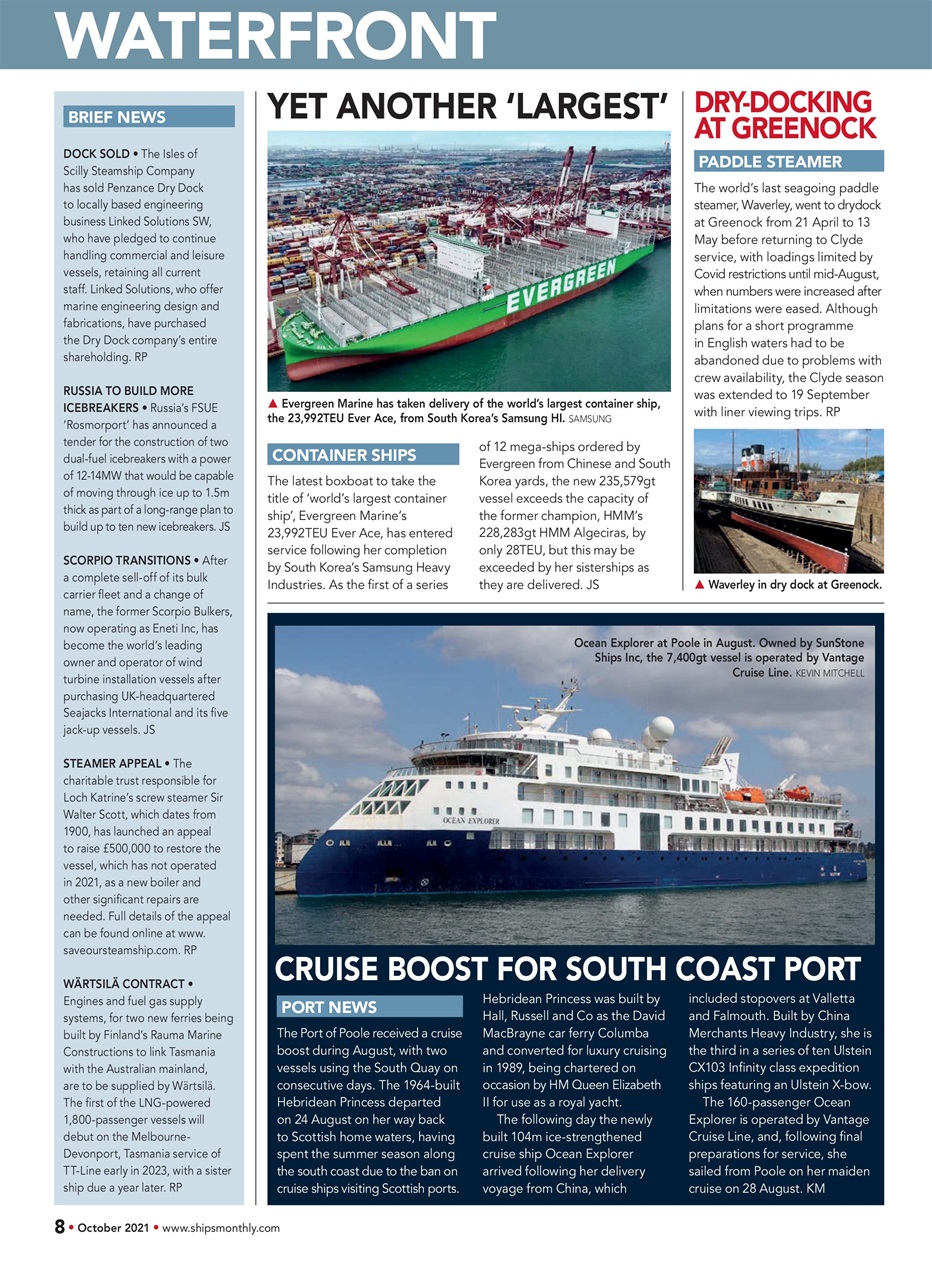 Ships Monthly Preview Pages