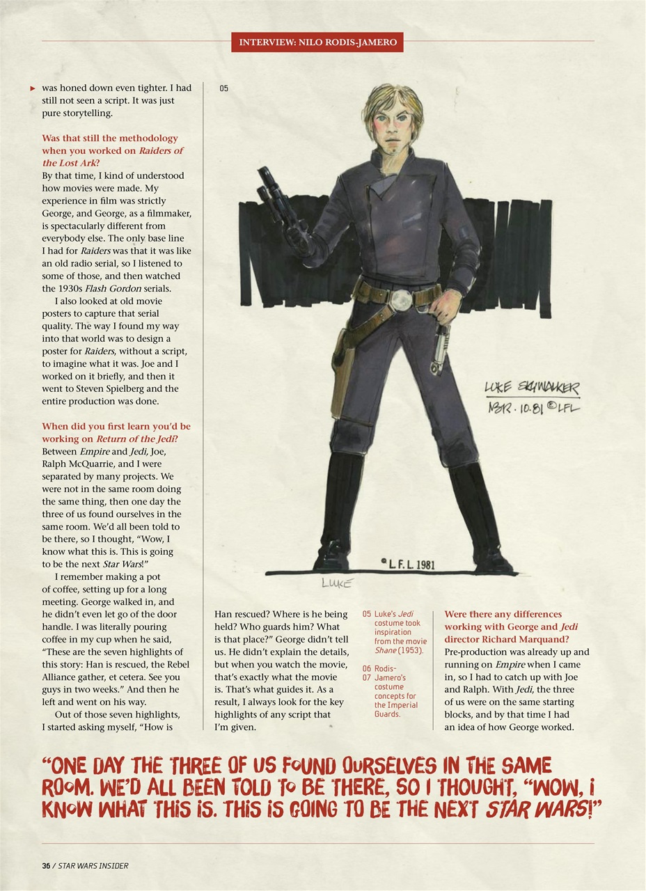 Star Wars Insider Preview Pages