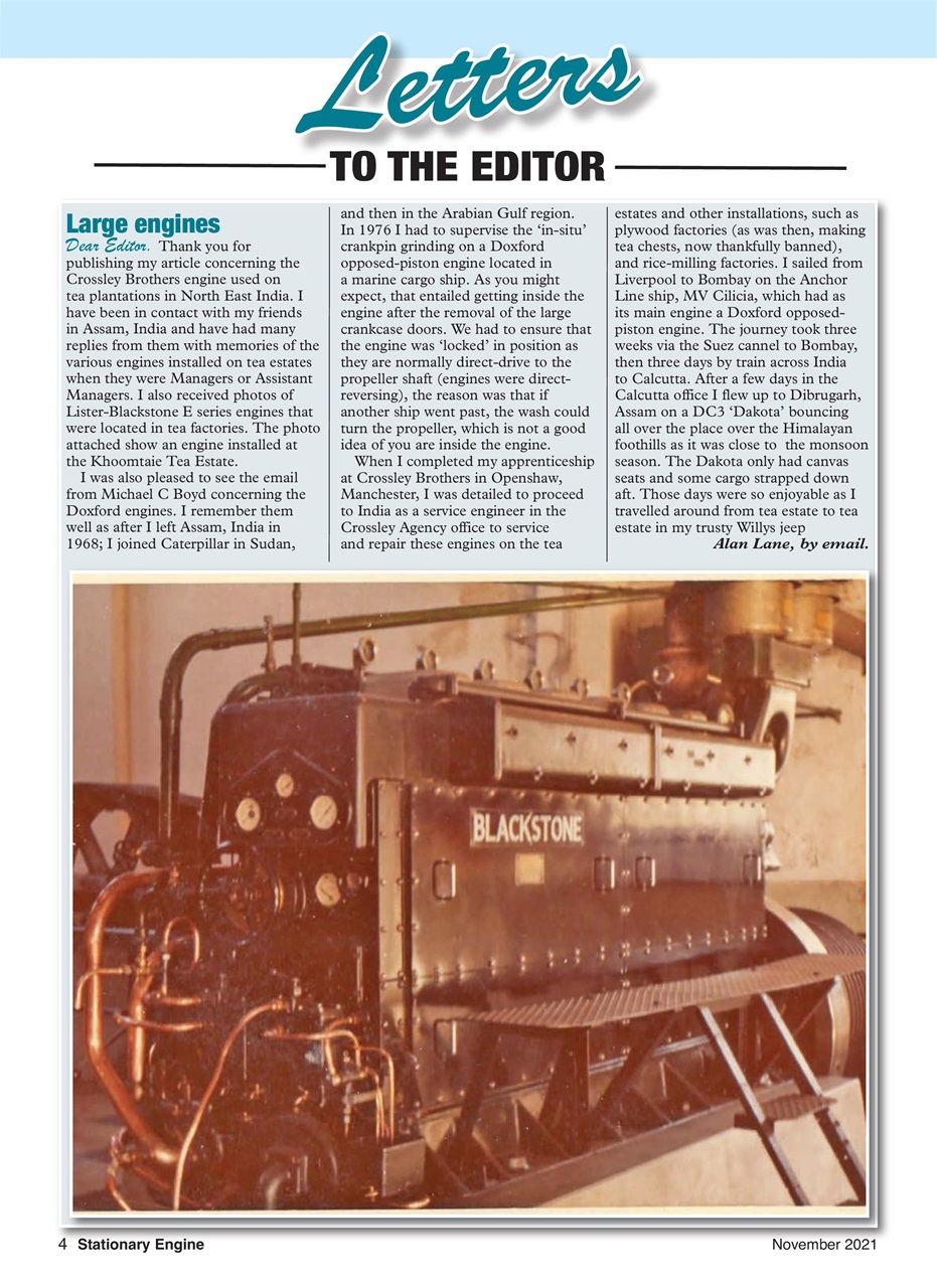 Stationary Engine Preview Pages