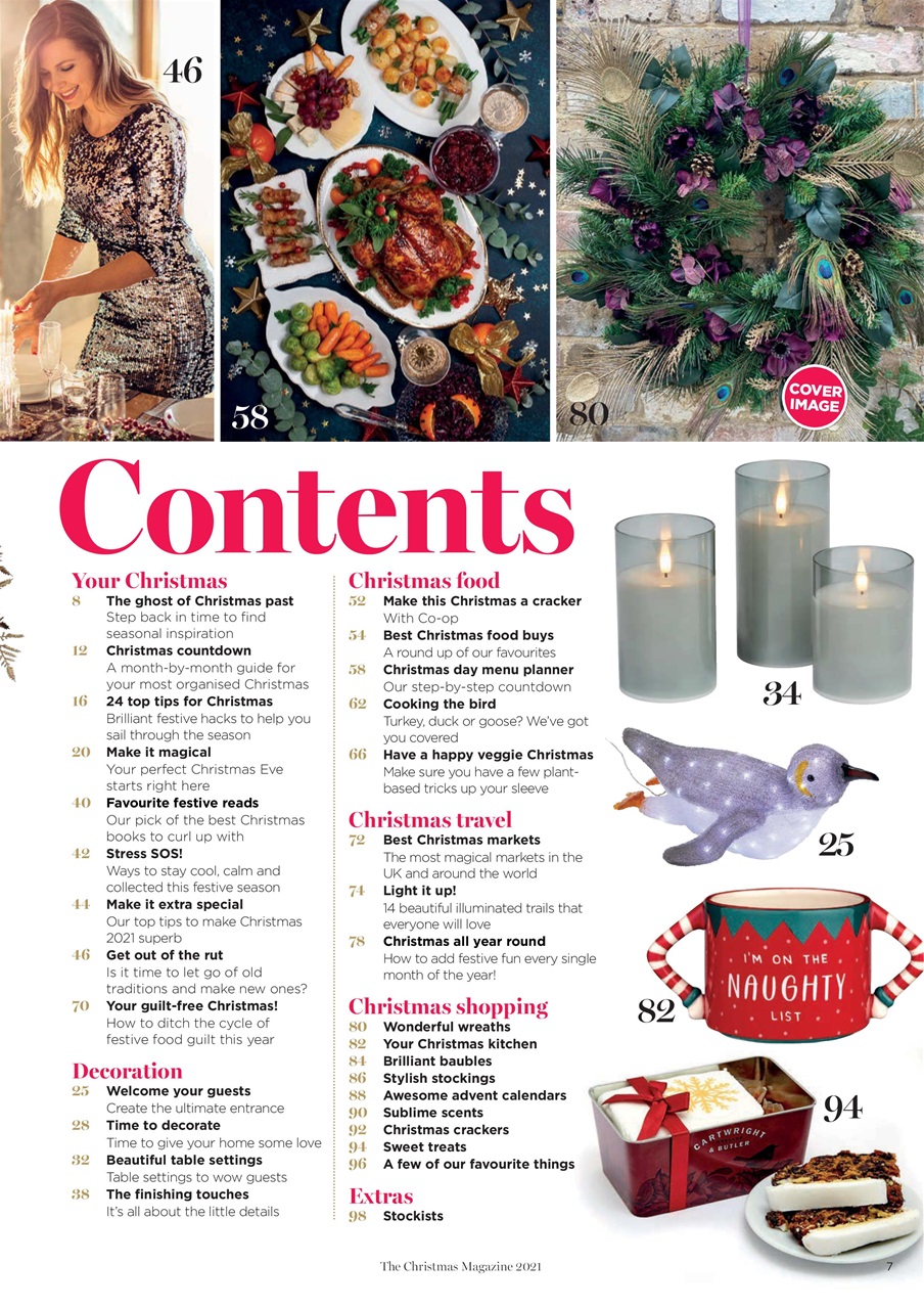 The Christmas Magazine Preview Pages