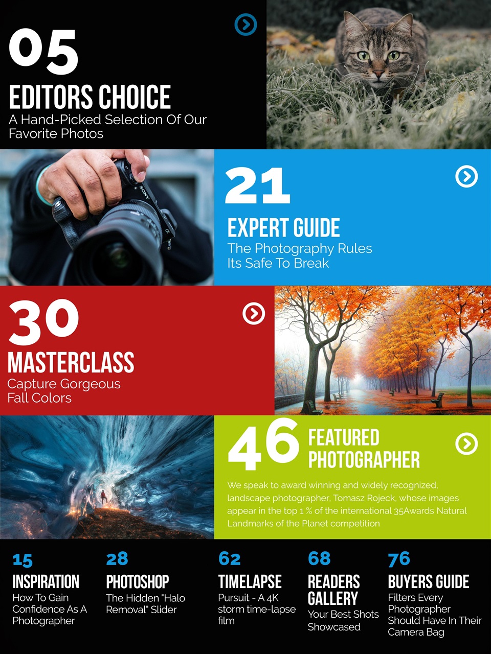 Photography Masterclass Magazine Preview Pages