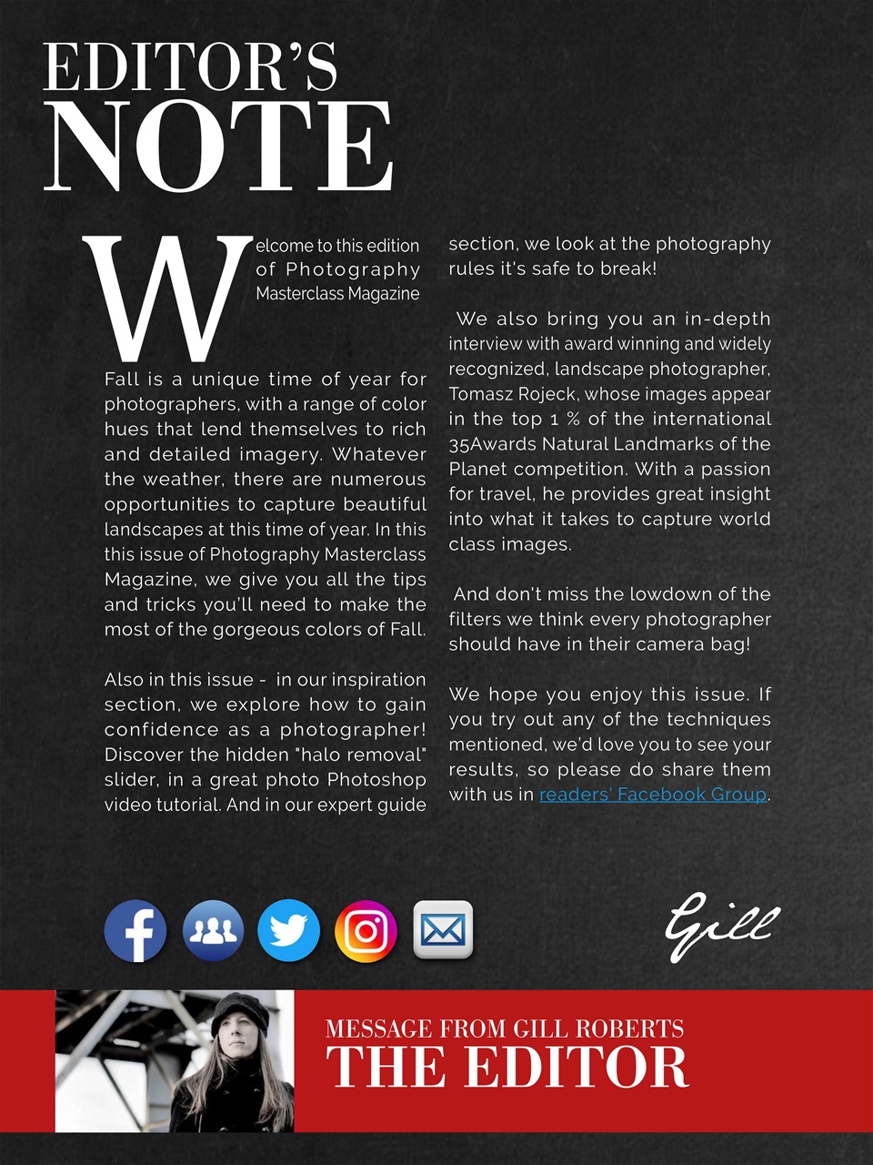 Photography Masterclass Magazine Preview Pages