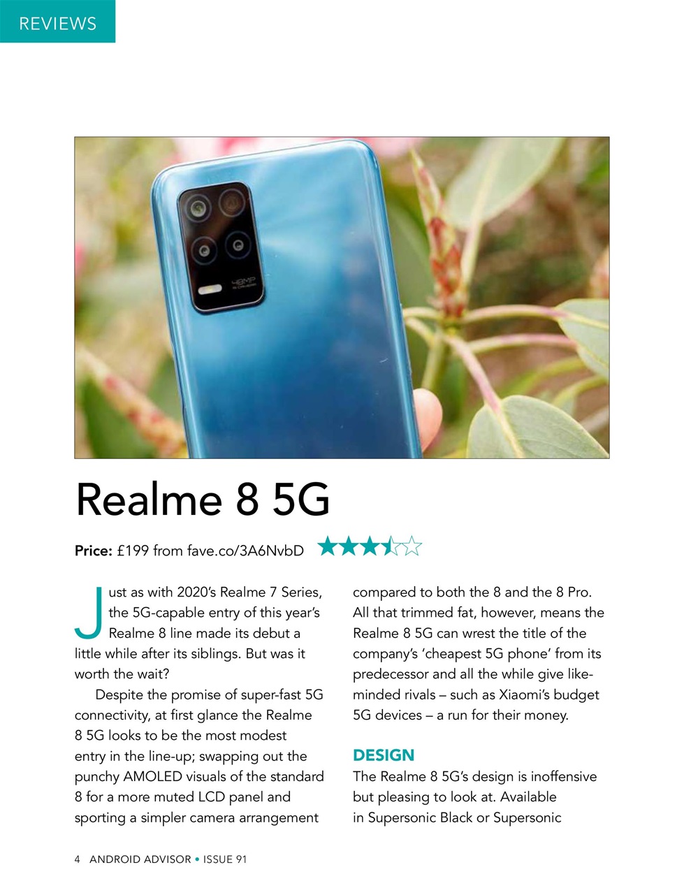 Android Advisor Preview Pages
