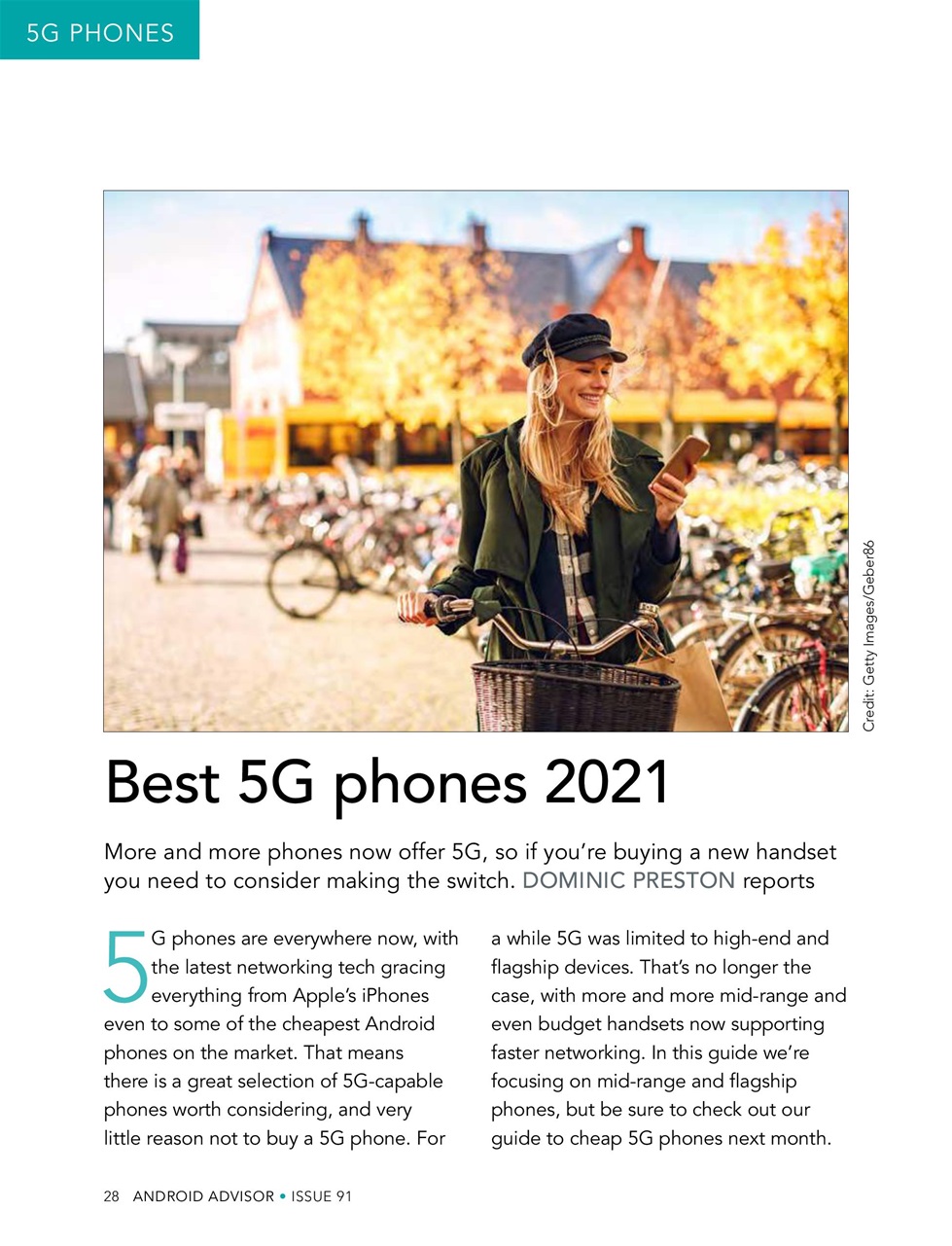 Android Advisor Preview Pages